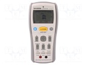 LCR meter; LCD; 0,001Ω÷200MΩ; 0,001p÷20mF; 0,001u÷20kH; 630g
