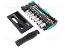 Kit: screwdriver; hex key,Phillips,slot,Torx®; Mounting: 1/4"
