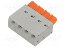 Connector: PCB terminal block; terminal; GB; 6A; PIN: 4; angled