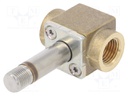 Electromagnetic valve; G 1/4"; brass; EPDM; EV210A; Valve: 2/2 NC