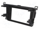 Radio mounting frame; Toyota; 2 DIN; black