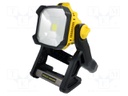 Battery; 18VDC; FATMAX V20; 1900lm; Lamp: working