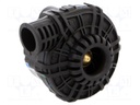 Fan: DC; blower; 69.5x63.9x54.95mm; 24.62m3/h; 49dBA; ball bearing