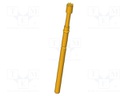 Test needle; Operational spring compression: 4mm; 8A; Ø: 2mm; 3N