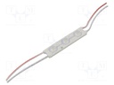 LED; white; 4000K; 720mW; 60lm; IP67; 160°; No.of diodes: 3; -25÷55°C