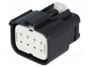 Connector: automotive; MX150L; plug; female; 22AWG÷18AWG; PIN: 8