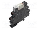Relay: interface; DPDT; Ucntrl: 48VDC; Ucntrl: 48VAC; 8A; DIN