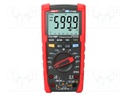 Digital multimeter; LCD (6000),bargraph,with a backlit; 0÷40°C