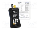 Data logger; temperature,humidity; Display: LCD; 162x32x88mm