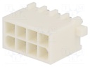 Socket; wire-board; male; Mini Universal MATE-N-LOK; 4.14mm; 600V