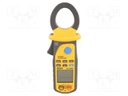 AC digital clamp meter; LCD (4000),with a backlit; VDC: 4÷400V