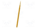 Test needle; Operational spring compression: 8mm; 5A; Ø: 0.7mm