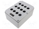 Enclosure: for remote controller; X: 152mm; Y: 205mm; Z: 102mm; IP65