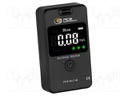Tester: breathalyser; LCD 1,6"; 0÷200mg/100ml; Unit: g/l,mg/l