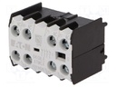 Auxiliary contacts; Series: DILEM,DILER; Leads: screw terminals