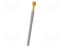 Test needle; Operational spring compression: 4mm; 5A; Ø: 2.5mm