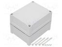 Enclosure: multipurpose; X: 163mm; Y: 201mm; Z: 138mm; TEMPO; ABS