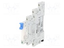 Relay: interface; SPDT; Ucoil: 120VAC; 6A; 6A/250VAC; 6A/30VDC; IP20