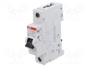 Circuit breaker; 230VAC; 220VDC; Inom: 0.5A; Poles: 1; Charact: Z