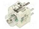 Contact block; -30÷70°C; Illumin: yes; IP00; Contacts: NO x2; 3mm