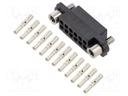 Connector: wire-wire/PCB; plug; female; PIN: 12; Datamate J-Tek; 3A