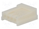 Plug; wire-board; female; EI; 2.5mm; PIN: 4; w/o contacts; for cable