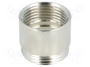 Reduction of threads for glands; Int.thread: M20; brass; nickel