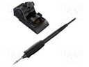 Soldering iron: with htg elem; for soldering station; MicroFine