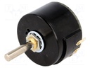 Potentiometer: shaft; single turn; 22kΩ; 4W; ±5%; 6mm; Shaft: smooth