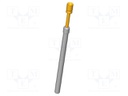 Test needle; Operational spring compression: 4mm; 5A; Ø: 2mm; 0.8N