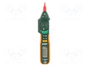 Digital multimeter; LCD (2000); VDC: 200m/2/20/200/600V