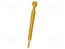 Needle-like test probe; Operational spring compression: 2.65mm