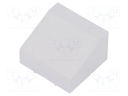 Stopper; for enclosures; UL94HB; Mat: ABS; grey; 22.5mm