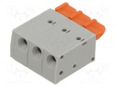Connector: PCB terminal block; terminal; GB; 6A; PIN: 3; angled