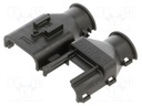 Accessories: cable hood and fastener