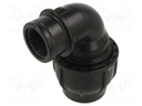 Splice terminal: clamping; Thread: G 1" internal; 40mm; Plast