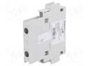 Auxiliary contacts; Series: 3RH10,3RT10; Leads: screw terminals