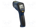 Infrared thermometer; LCD 2"; -50÷1200°C; Accur.(IR): ±3°C; IP20