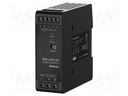 Power supply: switching; for DIN rail; 25W; 5VDC; 5A; 85÷264VAC