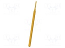 Test needle; Operational spring compression: 4.3mm; 8A; Ø: 0.5mm