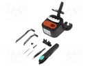 Station: desoldering; digital; Station power: 40W; 100/240VAC