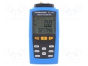 Vibrometer; Display: LCD; 1,999mm,199,9m/s2,199,9mm/s; 0.01÷1kHz