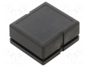 Enclosure: for devices with displays; X: 45.2mm; Y: 49.5mm; ABS