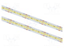 LED tape; white warm; LED/m: 234; 10mm; IP20; 12W/m; CRImin: 80