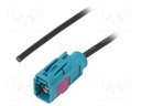 Cable; Fakra socket; 0.5m