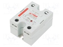 Relay: solid state; Ucntrl: 4÷32VDC; 25A; 48÷530VAC; -30÷80°C; IP20