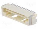 Socket; wire-board; male; CLIK-Mate; 1.5mm; PIN: 14; SMT; 2A; tinned