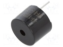 Sound transducer: electromagnetic alarm; 30mA; -40÷85°C; Ø: 12mm