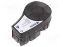 Tape; 19.1mm; 6.4m; orange; Character colour: black