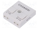 Wireless dimmer; IP20; 85÷240VAC; -20÷45°C; 40.4x36.3x14mm; 0.65A